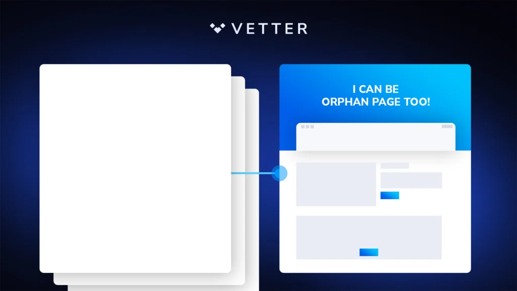 Landing Page Orphan Page